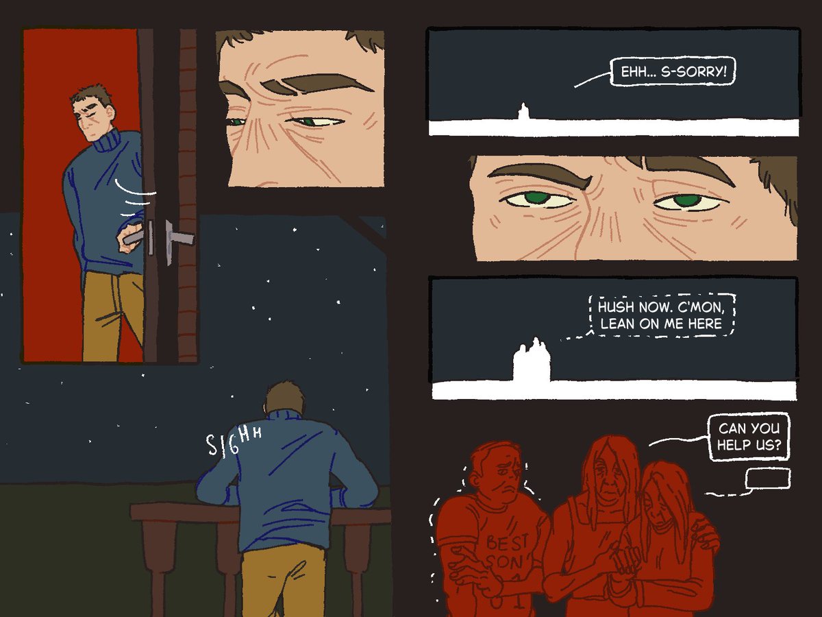 sowsandreaps's tweet image. eng version of the palegun comic

⠀⠀a cycle of endless suffering isnt it

pt 10

#palegun #ninah #noimnotahuman #noimnothuman #palevisitor #ninahfanart #ninahtwt