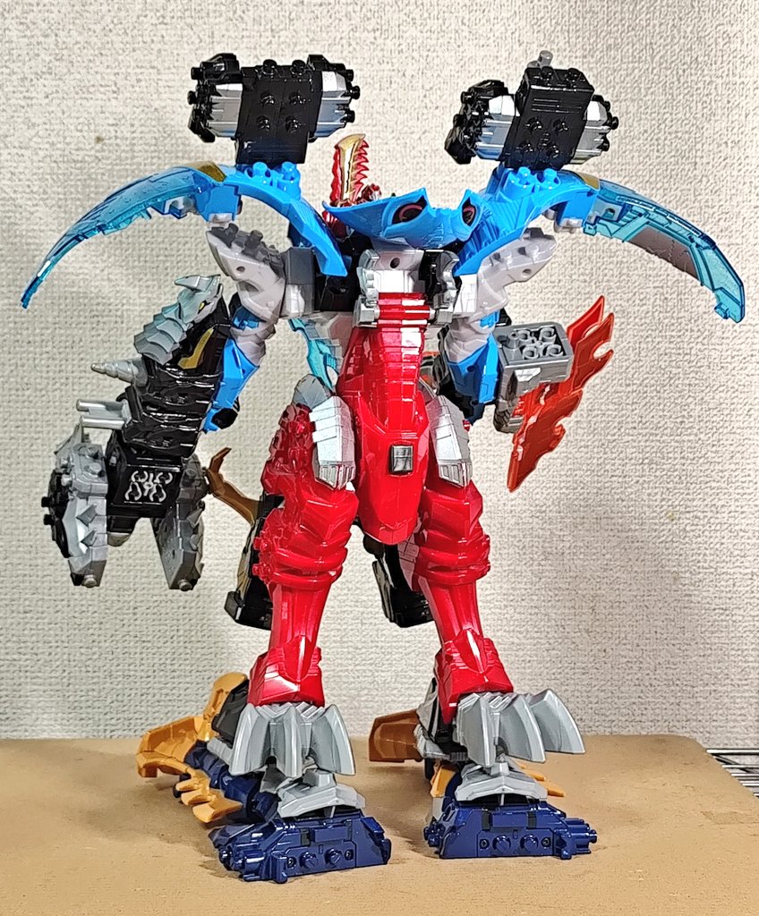 キシリュウオーを遊び倒す 1278 スリーナイツカスタム・ギガントミル