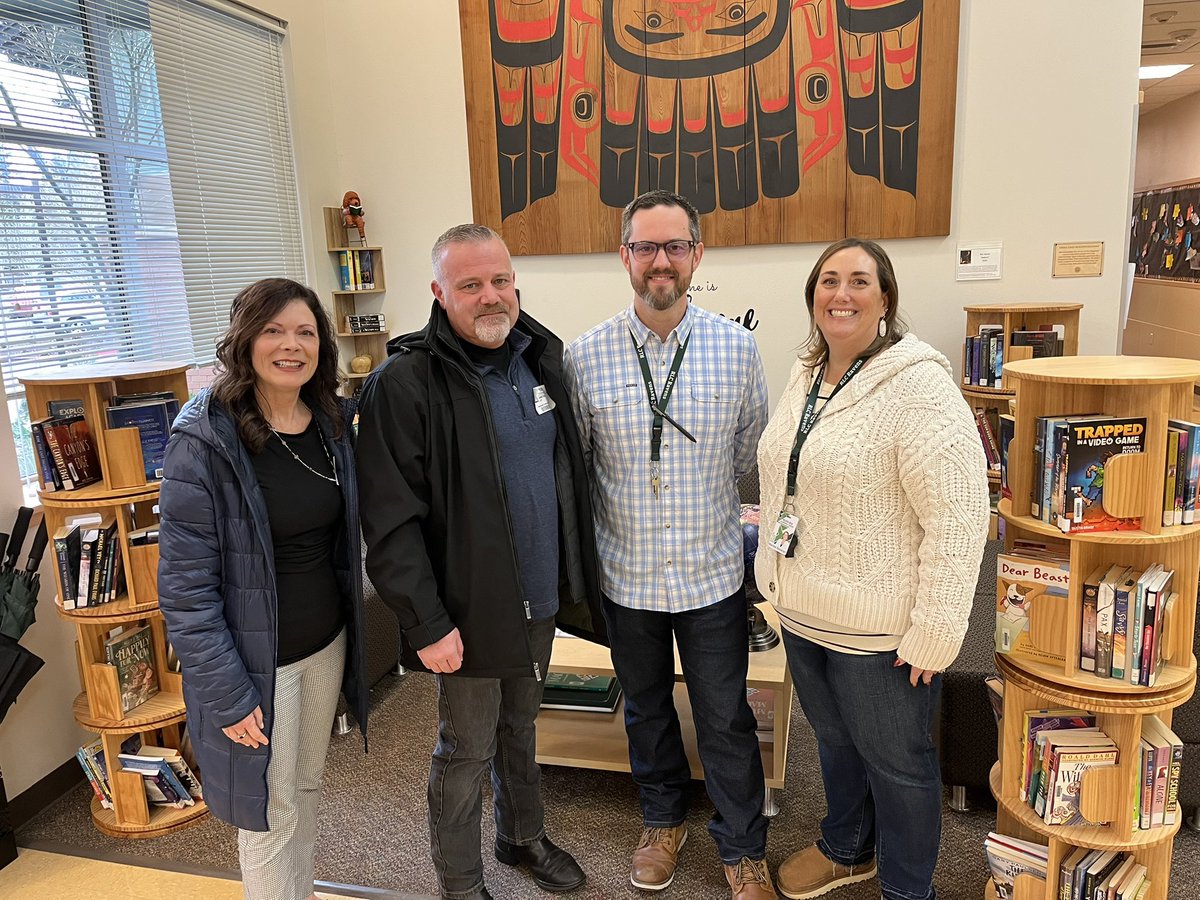 Mayor Ribail and City Manager Ender conducted mock interviews this morning at the Riverview School District Learning Center as part of Empower Youth Network’s Pathways to Employment Success program! Picured here with RLC principal Marilee Bosshart and teacher Jeffry Rhodes.