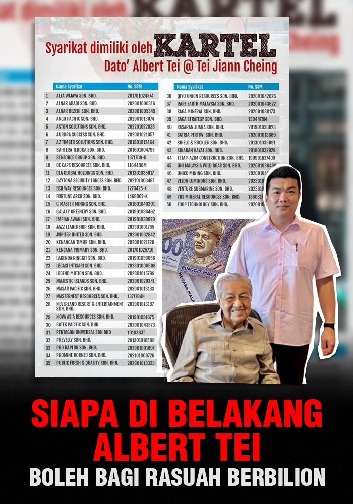 lalangRumput1's tweet image. SIAPA DI BELAKANG ALBERT TEI BOLEH BAGI RASUAH BERBILION
#AlbertTei
#TunM
#SPRM
#PRNSabah