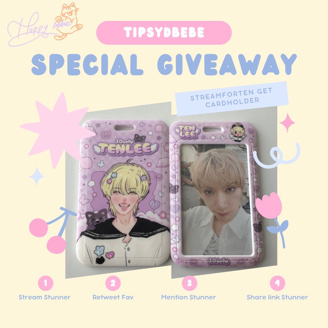 Happydbebe's tweet image. 🌼Giveaway For 10vely 🌼 
 at #SpotifyWrappedLiveTH2025 
🎊 ฉลอง Stunner 100M 🎊

♦️ขอคนสะดวกโชว์หลักฐานการสตรีมนะคะ 
💜ใครอยากแลกทักDMมาได้เลยค่ะ 🫡

ฝาก RT ด้วยค่ะ 🙇‍♀️ ขอบคุณค่ะ  
#เลิฟลี่สตรีมเตนล์ได้  #StreamForTEN