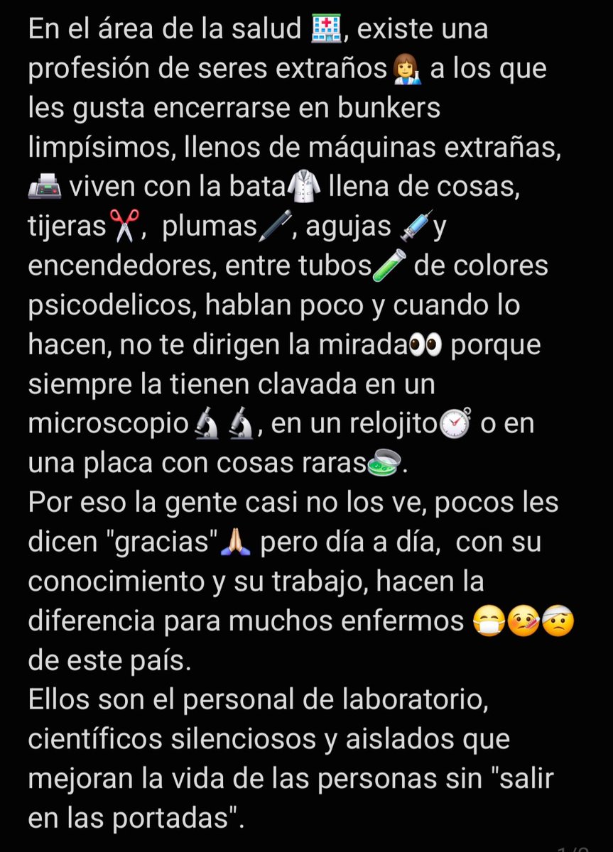 DADESIVJIMENEZ's tweet image. Gracias a cada uno de los Químicos de este país, que día a día,  hacen la diferencia.
Feliz día del químico!