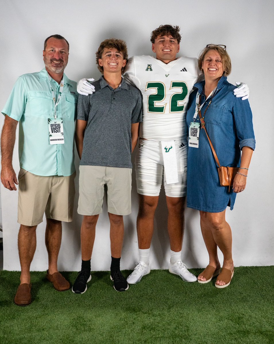 After long conversations with my parents, A lot of time contemplating, and due to the recent events at The University Of South Florida. I’ve decided to decommit to ensure I am where i need to be. Thank you to the coach’s that believed in me and recruited me! <a href="/ConchsFootball/">Key West Football</a>
