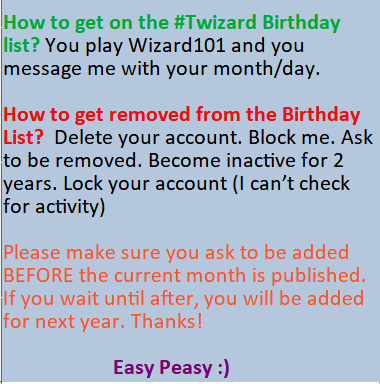 Iridian_Willow's tweet photo. My December #Twizard birthday list is pretty short. Anyone have a December birthday and want to be added? #Wizard101 https://t.co/iLx1QfvRiG