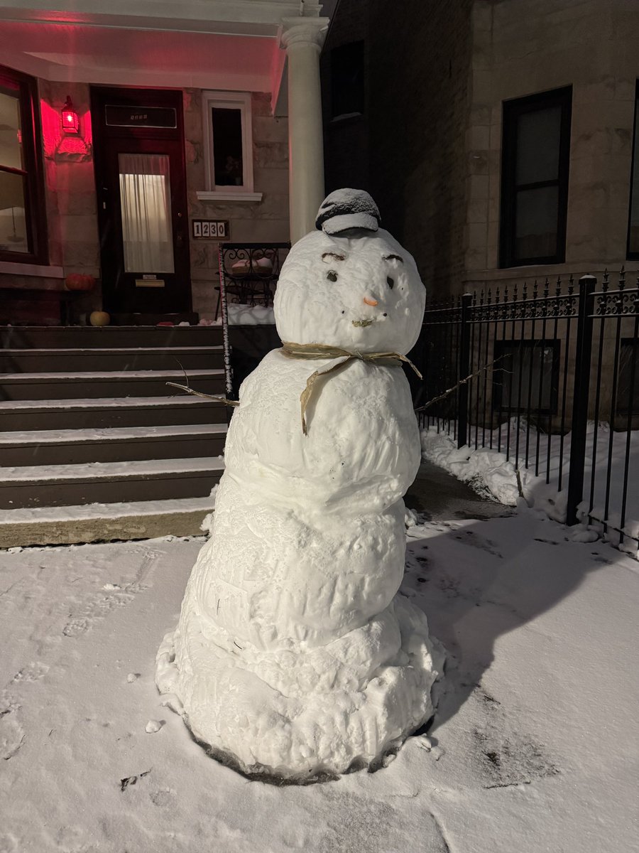 ImpactForward's tweet image. And the winner for The Best Snowman in Lakeview goes to…