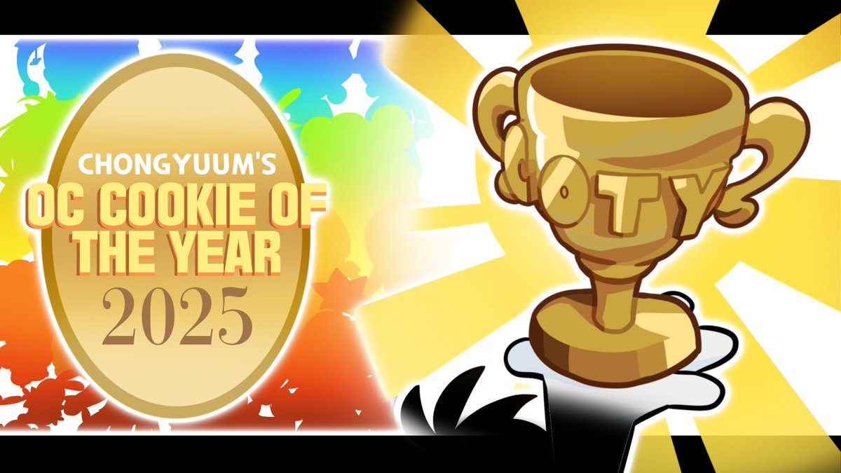 chongyuumm's tweet image. As tradition goes, it’s COTY time for my OCS! 
Rounds in replies ! #cookierunoc #coty