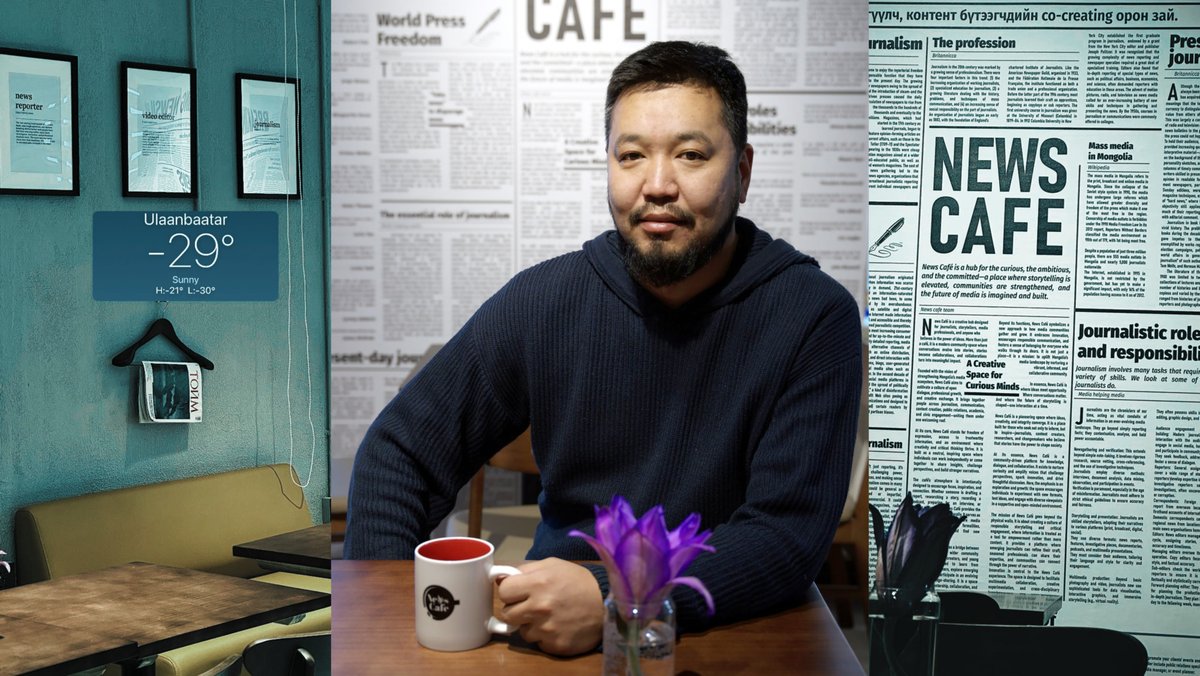 - 2021  онд graph.mn сайтаа байгуулсан. Тэр үед 20 хүрэхгүй м.кв талбайтай жижигхэн өрөөнд нэг ширээ тавиад л дүүрчихдэг.

Контент хийх мэргэжлийн тоног, төхөөрөмж муу. Бүгдээрээ нийлээд нэг дор суугаад ярилцах зай багтаамж багатай байсан.

Өөр суух газрууд төлбөр