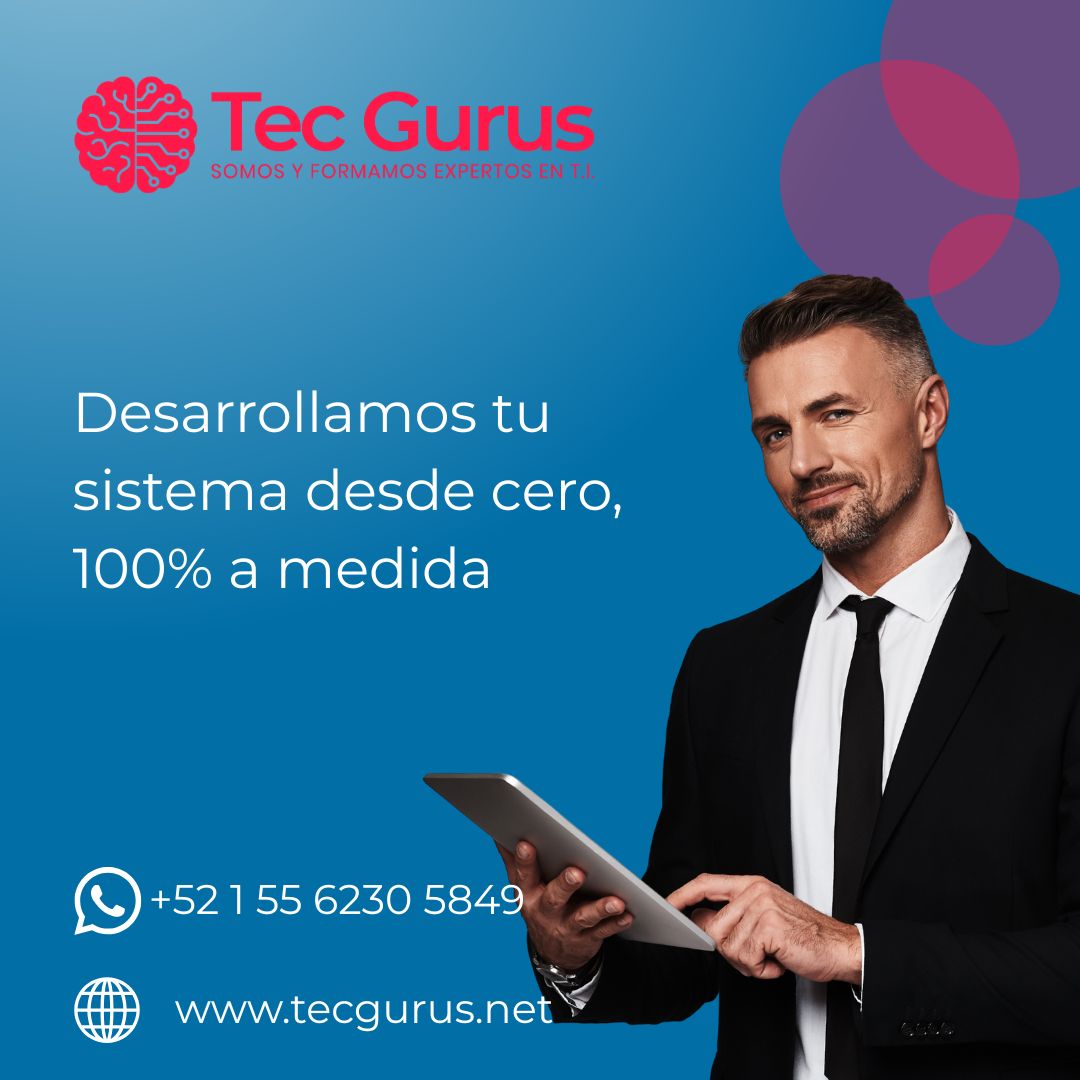 tecgurusnet's tweet image. No trabajamos con plantillas ni soluciones genéricas. 😊
Creamos apps móviles y sistemas web desarrollados desde cero, basados en tus procesos reales y tu modelo de negocio. 📱✅
#SoftwareAMedida #AppsDesdeCero #DesarrolloDeSoftware #ConsultoriaTI #ExpertosTI