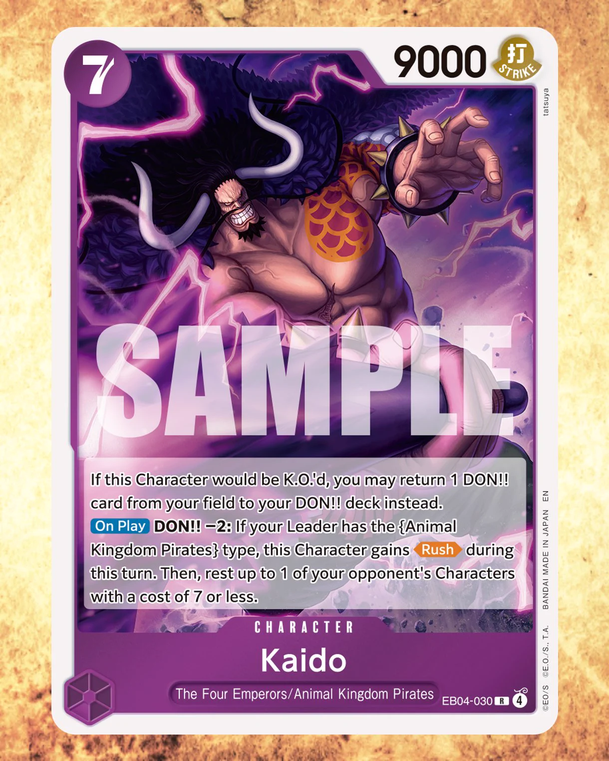 Official One Piece Card Game English Version on X: 