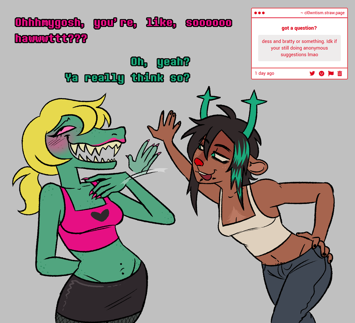 cl0wntism's tweet image. yurika !