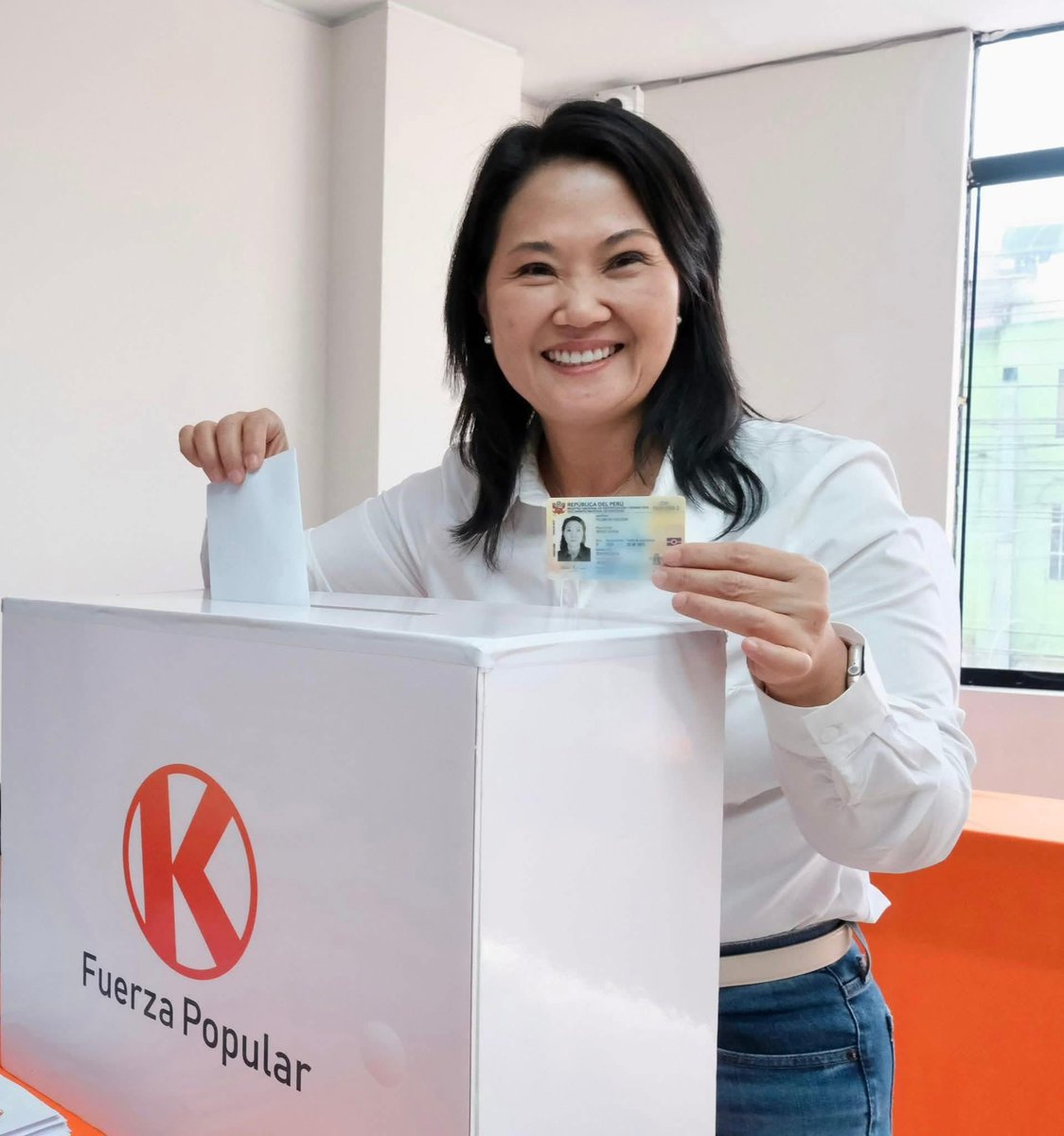 LegionNaranja's tweet photo. @marthamoyano KEIKO PRESIDENTA 2026 !!! https://t.co/xSSo4cRfbi