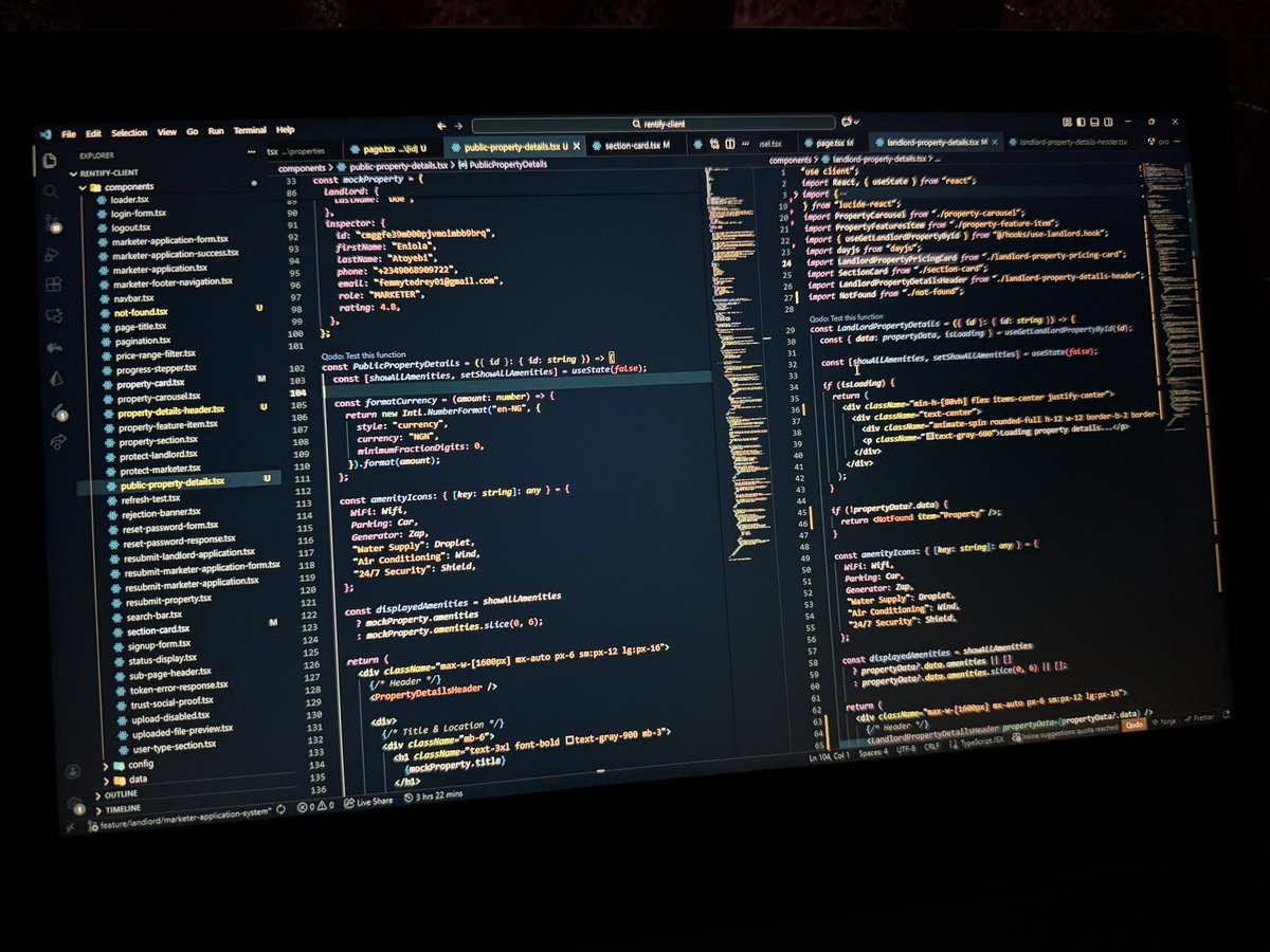 femidevs's tweet image. 72 hours of debugging🤦🏾🫠
Finally figured it out🙇🏻‍♂️

#fullstackdeveloper 
#SoftwareEngineering 
#Frontend #backend