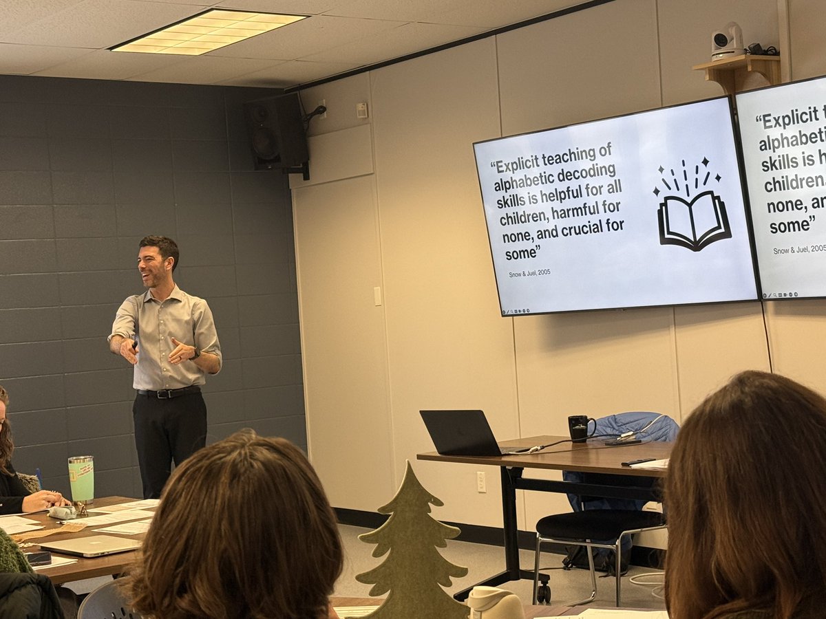 Universal screening is just the starting line. What we do next—the instruction, the intervention, the teamwork—is where the real change happens. <a href="/Kamloops_SD73/">Kamloops SD 73</a> with Dr. David Fainstein today for incredible PD!