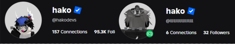 hakodevs's tweet image. Why get 1 account verified, when u can get 2
#RobloxDev  #RobloxDevs