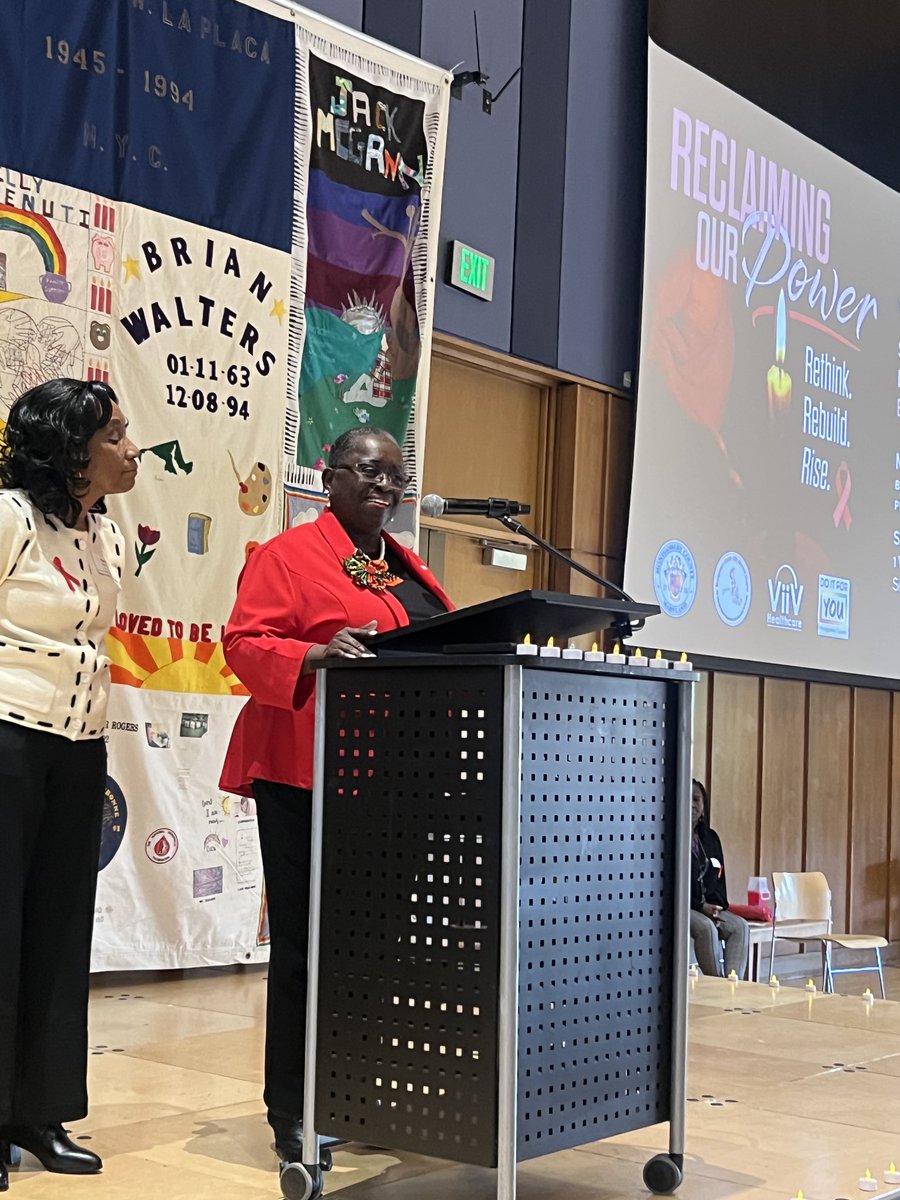CM_Sayles's tweet image. The Montgomery County (MD) Alumnae Chapter of Delta Sigma Theta Sorority, Inc., partnered with others to host the annual World AIDS Day breakfast, reaffirming our commitment to ending stigma and testing regularly.
#WorldAIDSDay
#ReclaimingOurPower
#KnowYourStatus
#GetTested