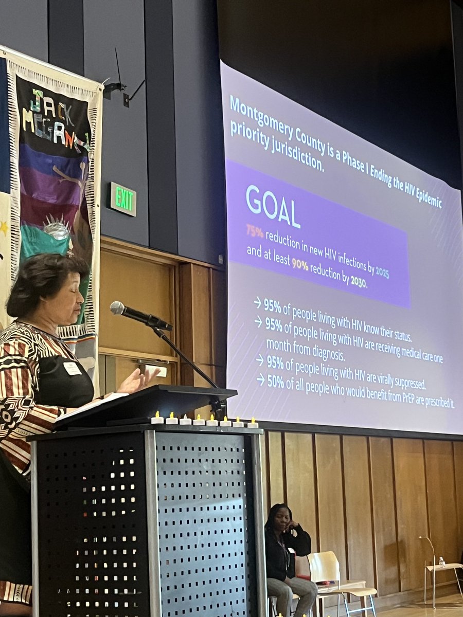 CM_Sayles's tweet image. The Montgomery County (MD) Alumnae Chapter of Delta Sigma Theta Sorority, Inc., partnered with others to host the annual World AIDS Day breakfast, reaffirming our commitment to ending stigma and testing regularly.
#WorldAIDSDay
#ReclaimingOurPower
#KnowYourStatus
#GetTested