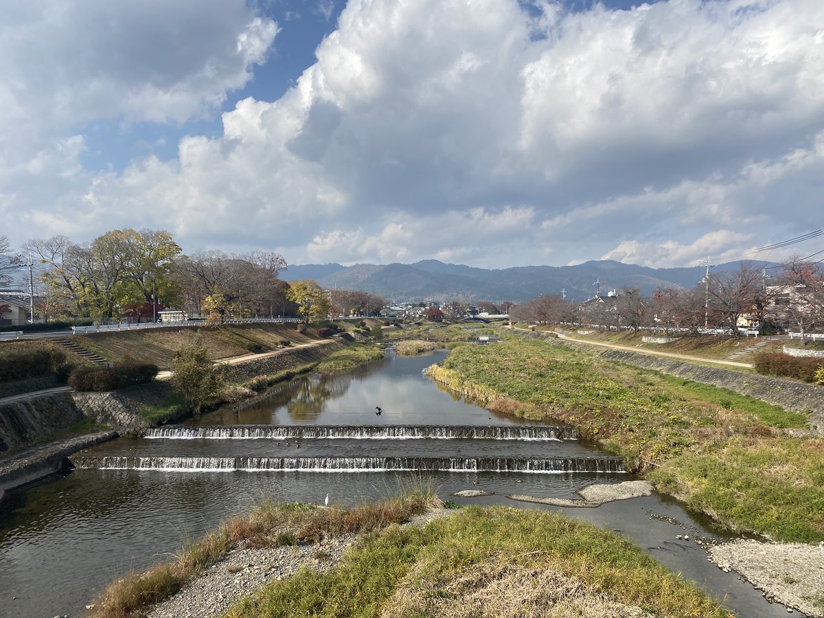 kamokamokai's tweet image. 今日の賀茂川。
2025年12月2日
#Kyoto #kyokamo #鴨川 #京都