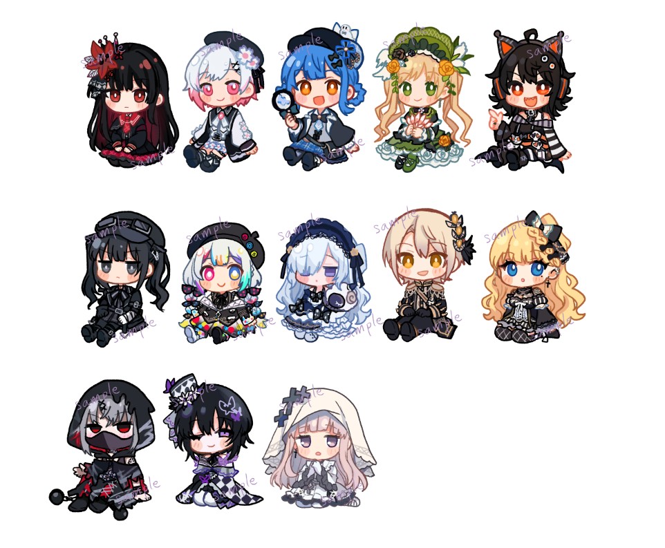 お座りまのさばっ娘！
いのさいでアクスタにします～ʕ｡·ɷ·｡ʔ