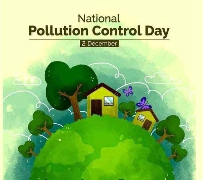 DistrictNavsari's tweet image. On #NationalPollutionControlDay, let&apos;s pledge for cleaner air, water &amp;amp; soil. Small steps make a big impact.

🌱 Reduce-Reuse-Recycle
💡 Conserve energy
🚗 Choose sustainable transport
#PollutionControl #CleanIndia #GoGreen #Environment #ClimateAction #HealthForAll