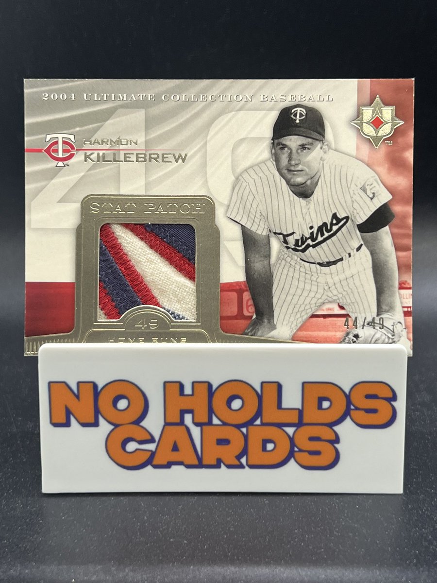 HARMON KILLEBREW ULTIMATE GAME USED PATCH /49

$125

Absolutely insane patch on this 

#NOHOLDSALE🐻
