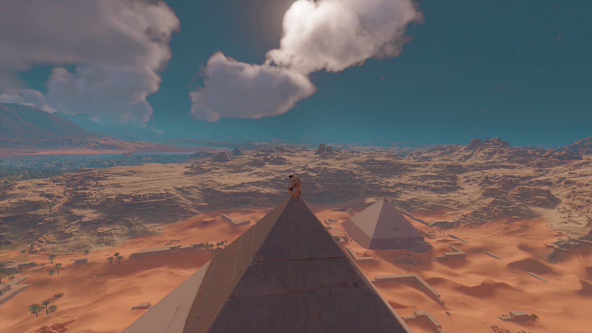 صراحه ما توقعت ذا الجزء يكون رهيب ، توقعته يصير سيء مثل الباقي لكن لا صدم توقعاتي ، طلعت جيده وبيئتها  جميله..✨✨

#AssassinsCreedOrigins