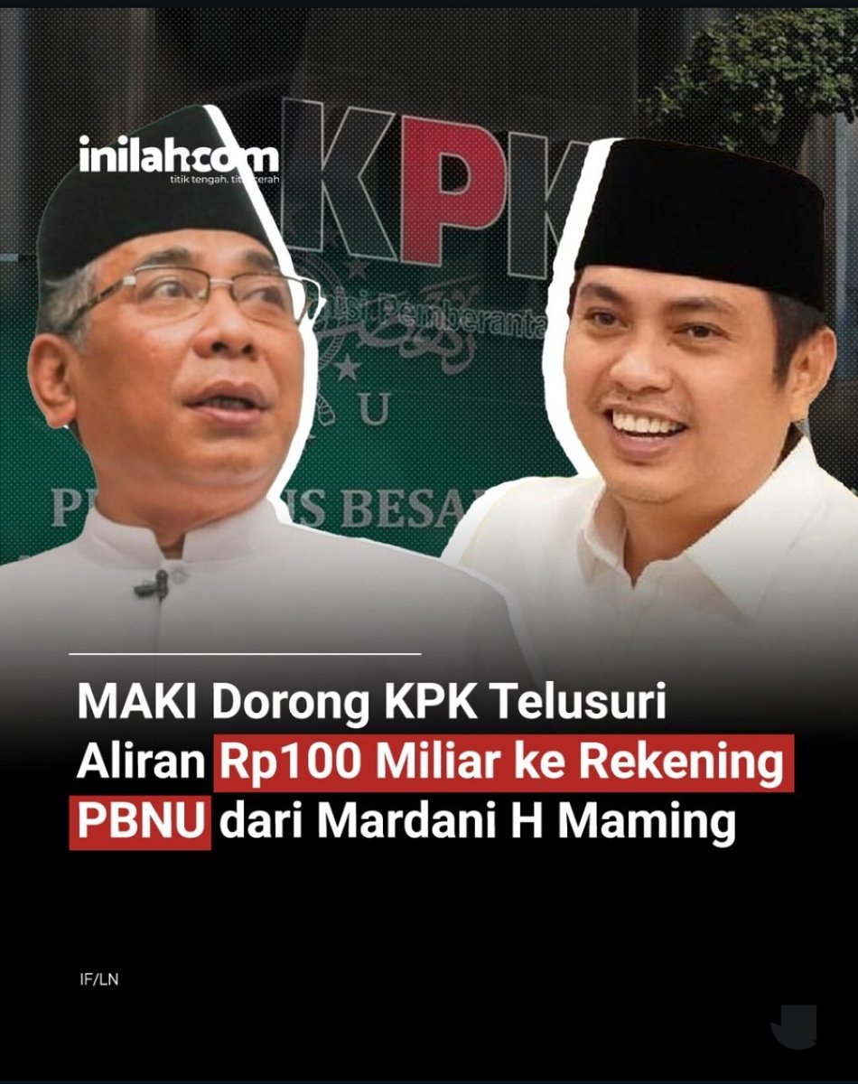 Mi9aWempy's tweet image. Helehh... 
Berita gini ketutup ama isu - isu gede sampe berita bencana saat ini, 
Btw.. emang itu KPK berani..??