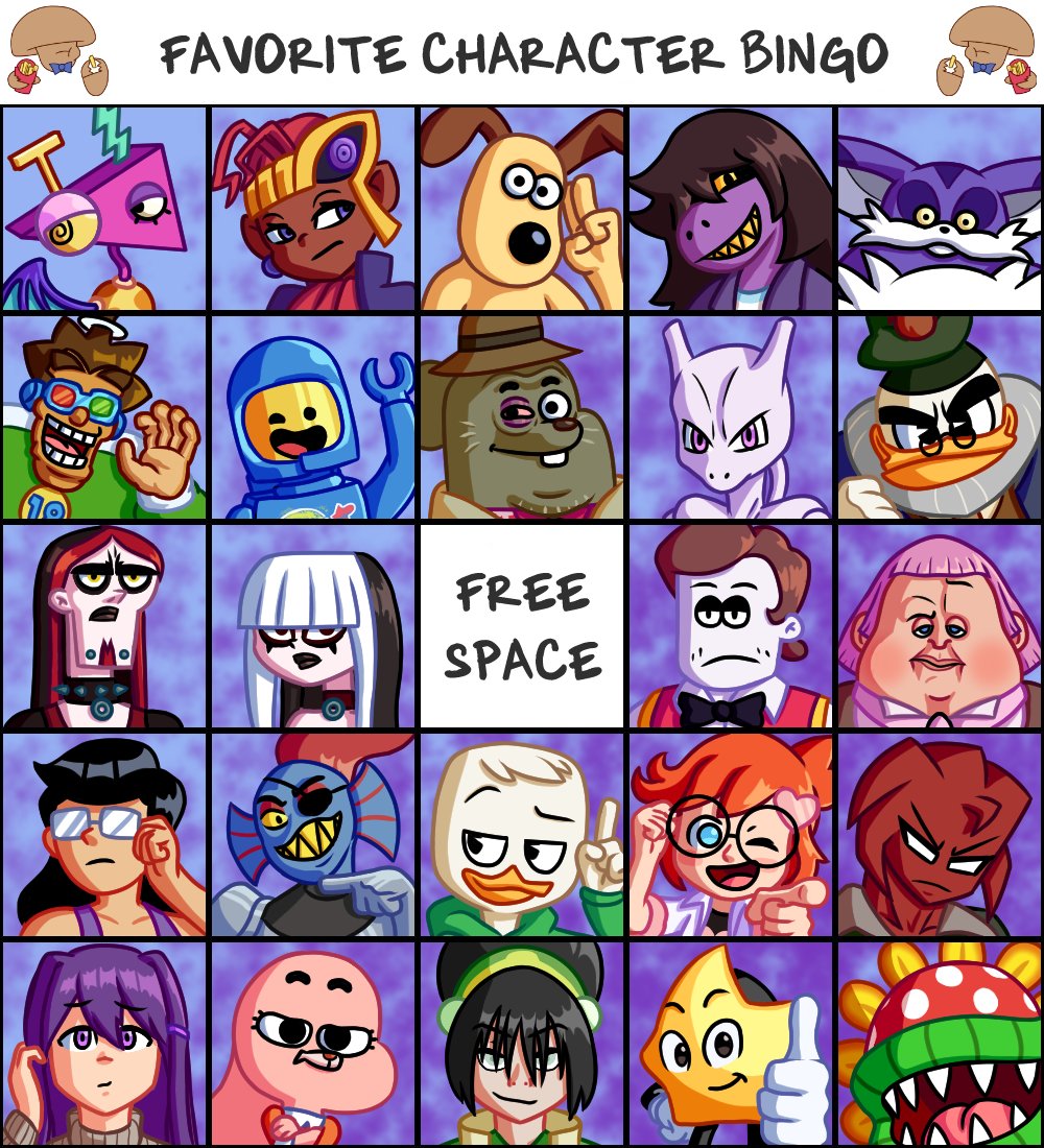 CrabShiitake's tweet photo. Hello

#FavoriteCharacterBingo https://t.co/vA852lZ8tg