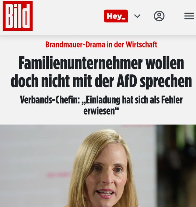 Wenn am Ende die Unternehmer doch zur AfD kommen, weil es anders eben nicht geht, wird die Partei in ihrem ewigen Lechzen nach Anerkennung in der Mitte der Gesellschaft alle Feigheit und alle Schmähung dieser Klientel schnell vergessen und die Schultern reiben mit den