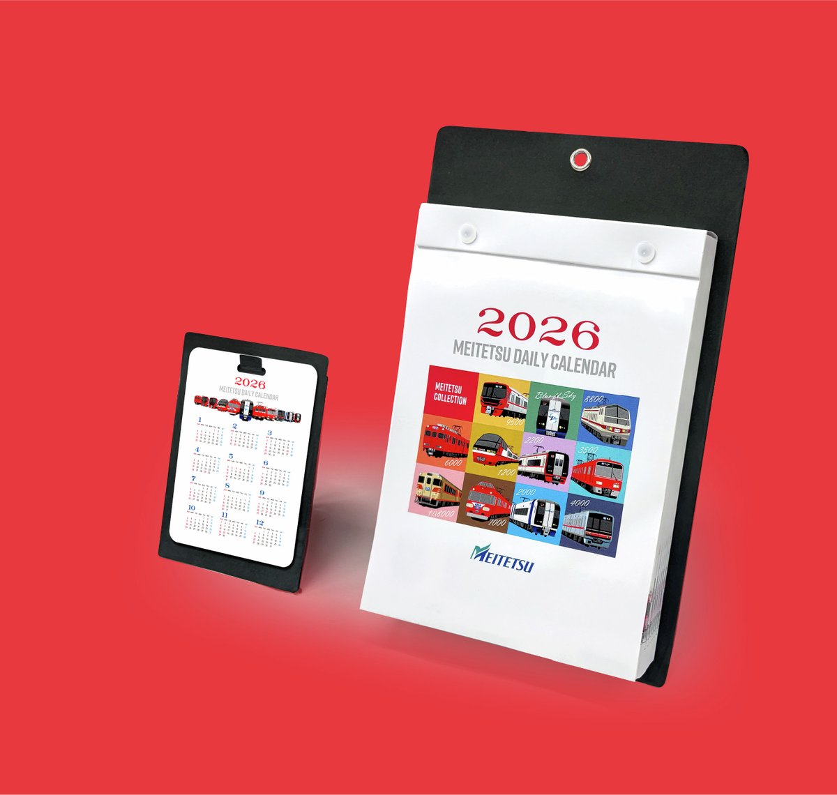 名鉄 2026 MEITETSU DAILY CALENDAR 名鉄日めくりカレンダー 販売です