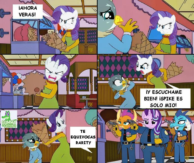 Rarity está loca, loca, loca. :v