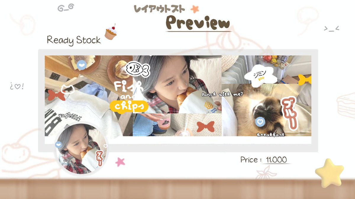 lovelyzrjn's tweet photo. help repost yaa, timakasii ~♡

haii, ada layout ready wonyoung, yujin dan rei yang bisa dijemput di dm @ennamors :> price nya sudah tertera di pict yaa, semuanya free retext! marii jajann </3
#zonauang https://t.co/yupMSIbqSD