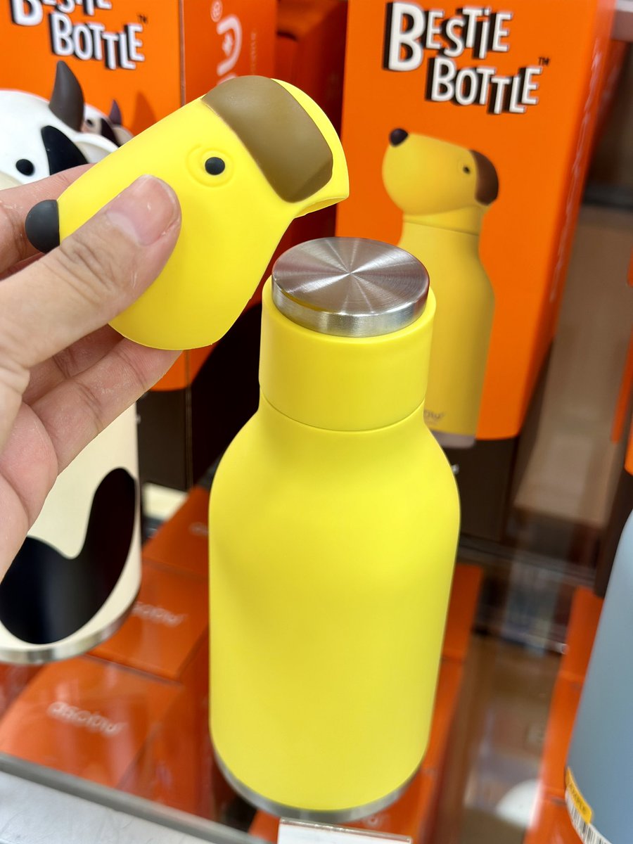 ＼ユニークなキャラクターボトル／

カナダ発のデザインボトル
「asobu」から登場した『asobu BESTIE』

遊び心あふれるキャラクターの
カバー付きウォーターボトル✨
飲みやすいストロー付きで実用性も◎

カバーは付け替え可能なので
自分好みにカスタマイズできます🥰

#旬商品
#横浜ロフト