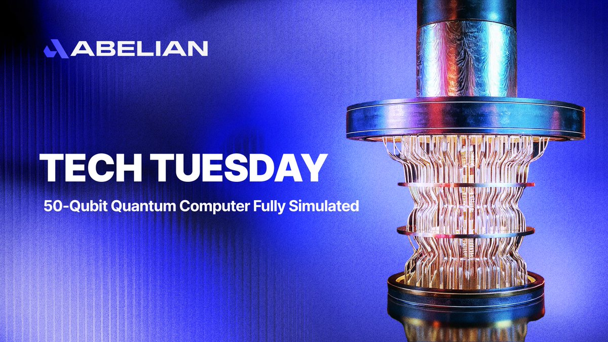 💻 #TechTuesday – 50-Qubit Quantum Computer Fully Simulated

A research team at Forschungszentrum Jülich, together with NVIDIA, has achieved a world-first:
a full simulation of a universal 50-qubit quantum computer on Europe’s exascale system JUPITER.

🔎 Key Highlights
New world