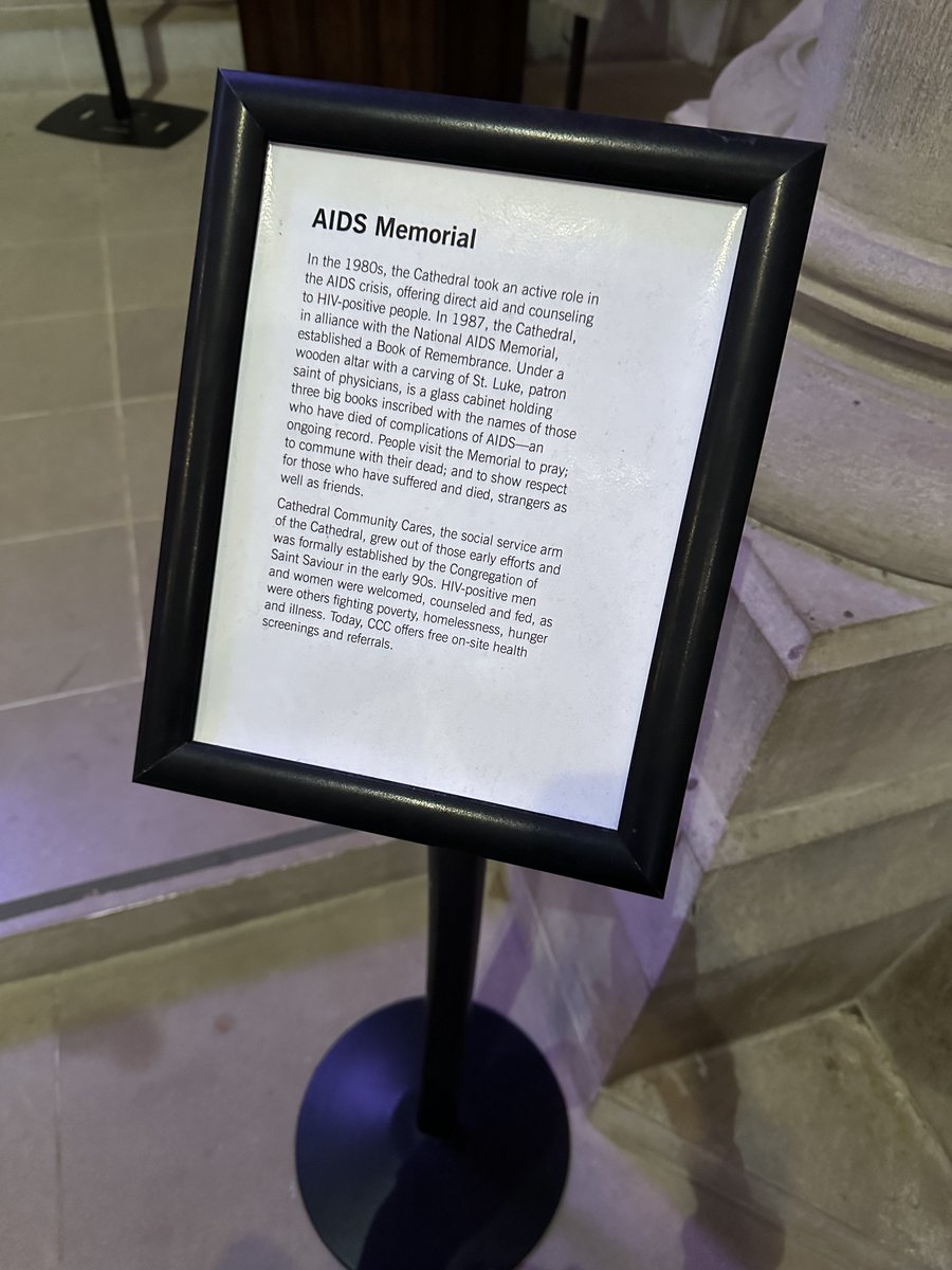 ECAPHD's tweet image. 🪽🪽, I 🎗️ &amp;amp; miss you all.  🙏🏼🕯️@StJohnDivineNYC⁩ ⁦@WorldAIDSDayUS⁩ #worldaidsdayus