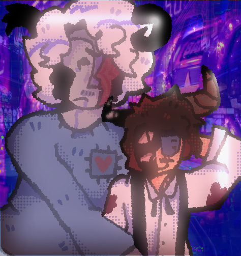 C! 🐄🐏 But I accidentally made 🐄 super small 😭😭😭