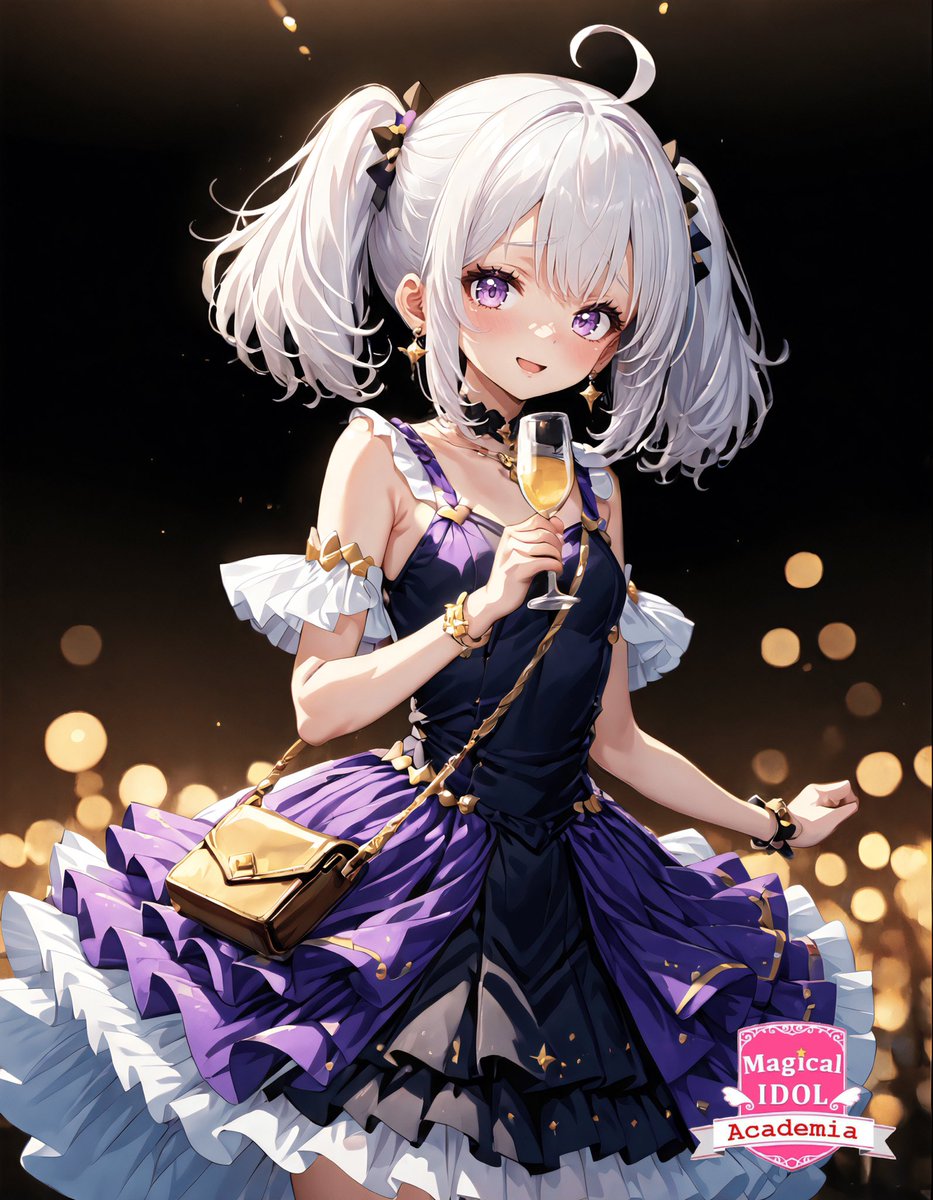 こんばんは❣️ 本日ラストはドレスアップしてパーティーを楽しむ