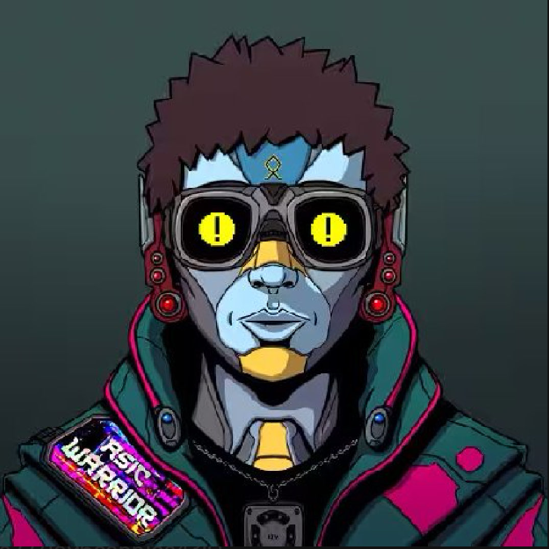 Betrushko's tweet image. I just minted these 2 ASIC Warriors…. 

Each piece comes with 12 TH/s of mining power #BTC 
Let’s go @ASICGenesis