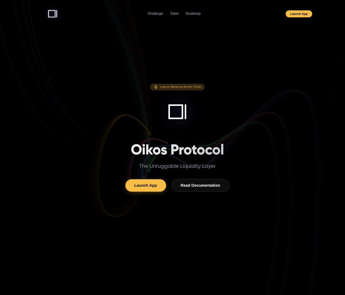 Coming soon, Oikos protocol, next-gen launchpad for tokens from the future.  #DeFi #BSC #Launchpad #Uniswap #pancakeswap