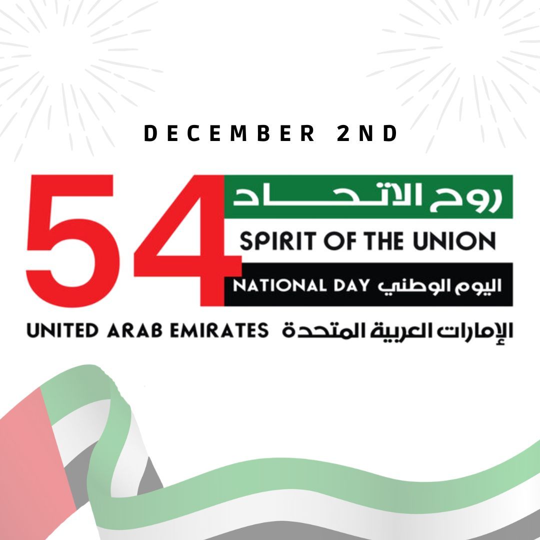 E_Arabization's tweet image. Celebrating the 54th UAE National Day

Today, we honor 54 years of unity, ambition, and extraordinary progress. The UAE continues to set global benchmarks in innovation, sustainability, and cultural leadership, inspiring nations worldwide.

At e-Arabization, we proudly celebrate…