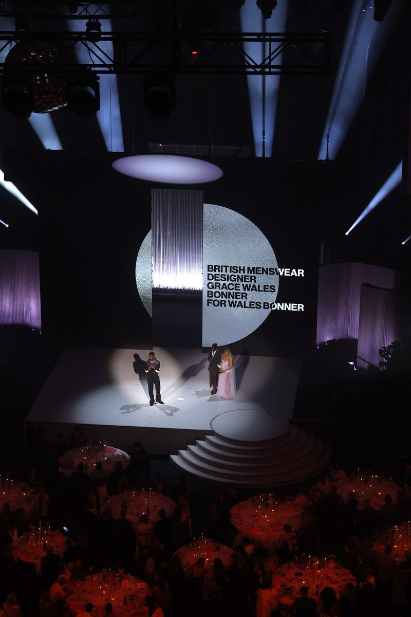 ComplexStyle's tweet image. Well deserved 💐🏆

#GraceWalesBonner #FashionAwards2025