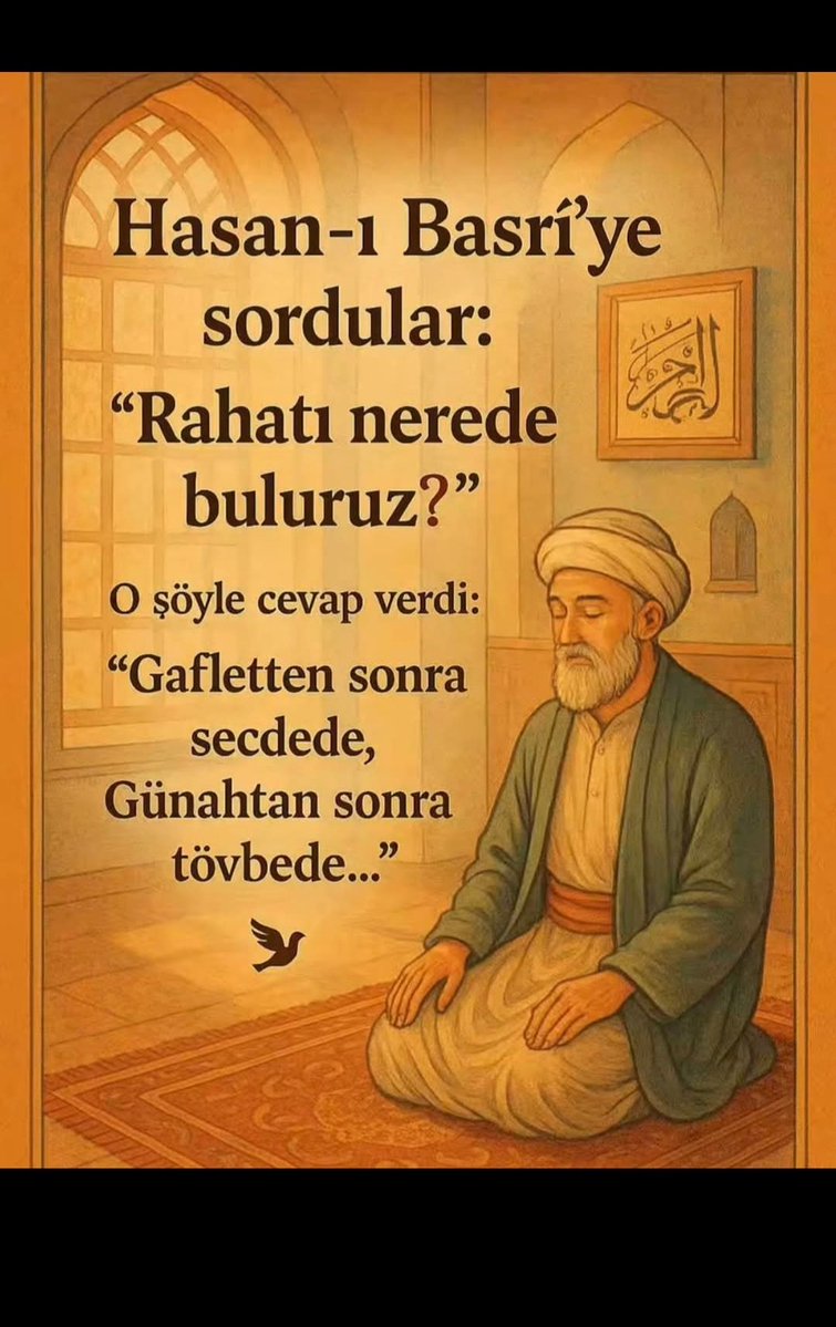 Yâ Rabb !
Hasta bedenlere ~ŞİFÂ
Huzursuz ruhlara ~HUZUR,
Sevgisiz gönüllere ~SEVGİ,
Karanlıkta kalanlara ~NUR,
Yolunu yitirenlere ~ŞUUR,
Sen’sizlere de Sen’i ver ALLÂH'ımm...

Selamünaleyküm 
#HayırlıSabahlar