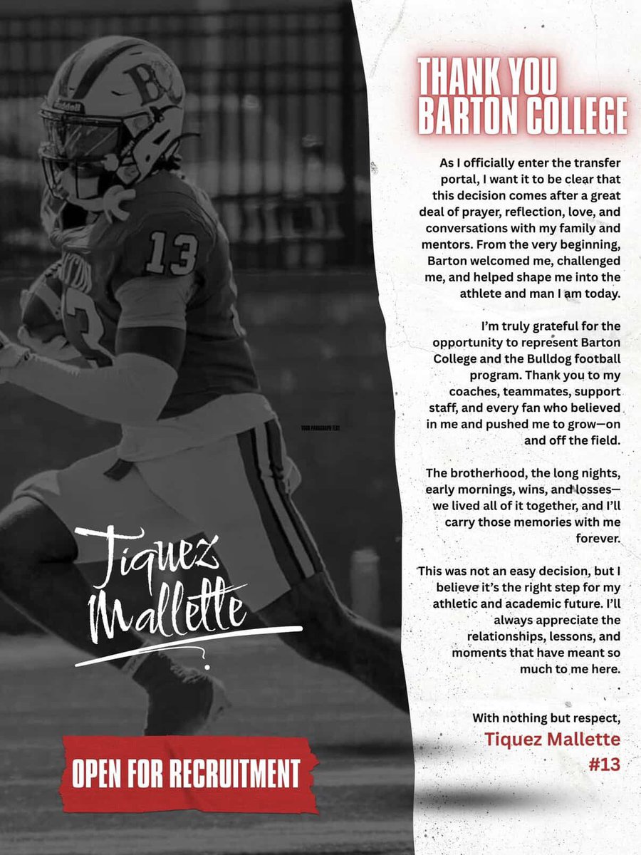 Tiquez D Mallette tweet media