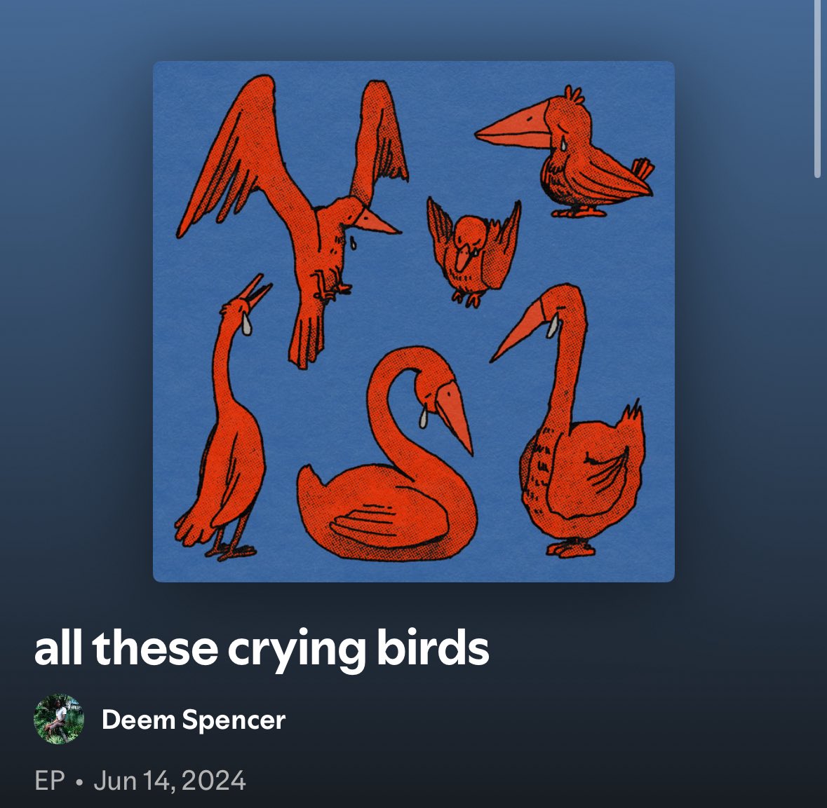 nosaputyouon's tweet photo. this is so disheartening for me. 

i discovered deem last year thru his EP, blown away by his innovation. i knew his music was special from literally the first track. 

i’m telling yall he’s REALLY good. the present is only a moment in time. keep going @deemspencer https://t.co/WPFa3HBaJl