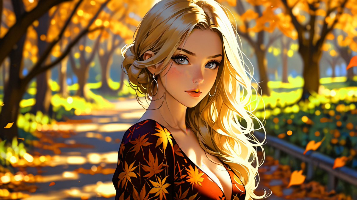 Autumn Memories on a Sunlit Path
“Some moments fade with the season, but her warmth stays like sunlight in my mind.”
#AIart #aiartist #digitalarts #DigitalArtist
