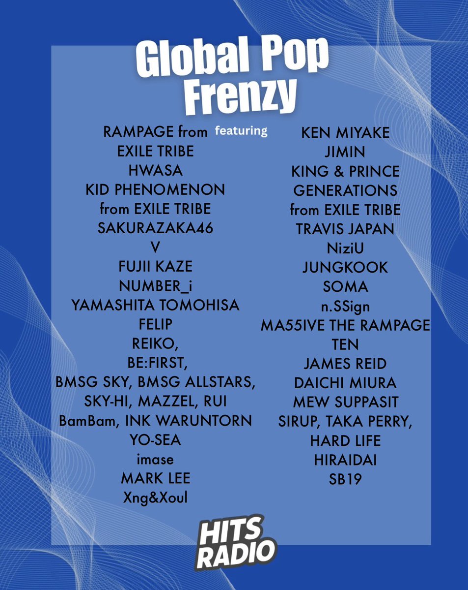 HitsRadioCanada's tweet image. Thank you to everyone who joined us for two hours of great music today. I truly had a wonderful time arranging this playlist for you. It’s always such a joy to listen together and chat in the comments — being back today felt extra special, and I’m so thankful to everyone who…