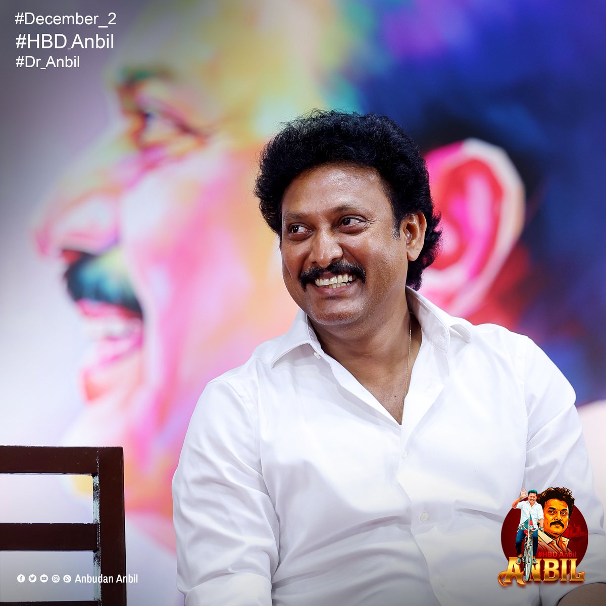 anbudananbil's tweet image. #HBDAnbil #Dranbil #anbilmahesh #anbudananbil