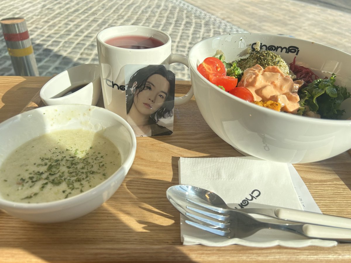 Amanattan's tweet photo. ユンギのお兄さんのお店行ってきました。
美味しかった！
次サンドイッチ食べたい☺️ https://t.co/IKtCiPpOSt