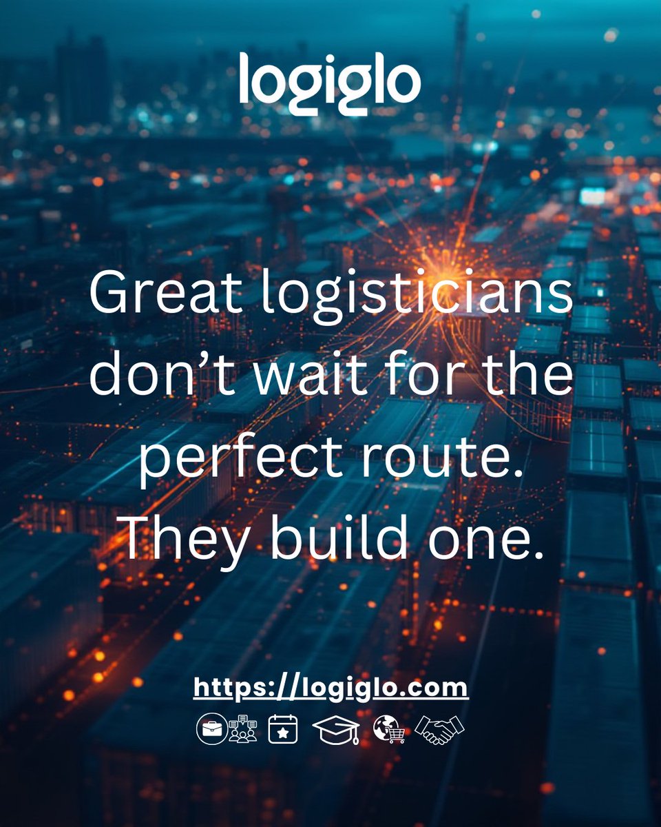 logiglocom's tweet image. In logistics, perfection isn’t found  it’s engineered. Build the route that others follow. 

Check out our website:zurl.co/hGR65 

#LogisticsMindset #SupplyChainPros #RouteOptimization #LogisticsStrategy #SCMCommunity #FreightForwarding #IndustryLeaders #logistics