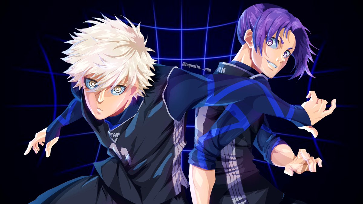 ✏️💵Comisiones de Nagi y Reo para el crack de <a href="/M4Kin_G/">M4Kin-G LVM</a> y su próximo tema de los mismos!

Agradecimientos especiales a él por ser el primero en confiar en lo que hago<3
Vayan a apoyar muchísimo su proyectazoo🔥

(El fondo lo puse para que no quede negro)

#bluelock #digitalart