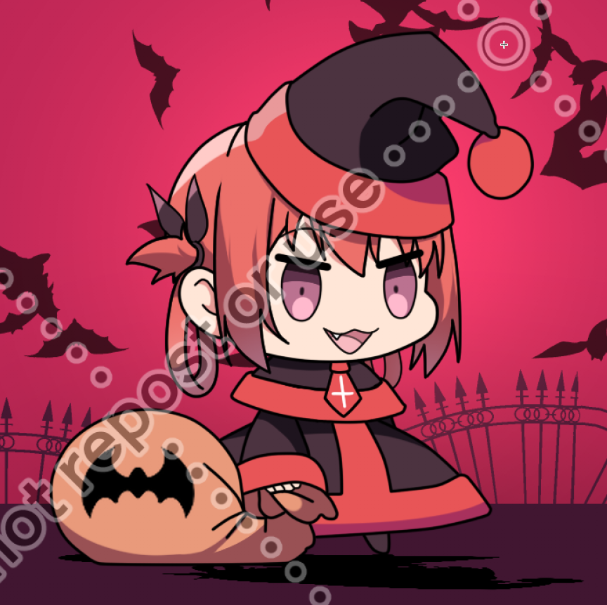 devilman_arts's tweet photo. It's that time of the year again.....Satania padoru commission done. #commissionopen #Padoru https://t.co/4zObEepqDN